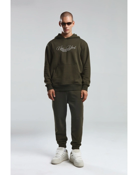 Erkek Yeşil Sweatshirt