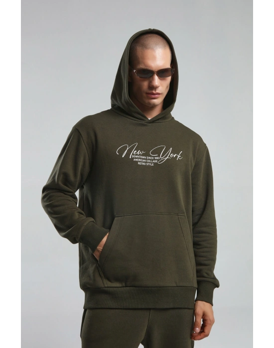 Erkek Yeşil Sweatshirt