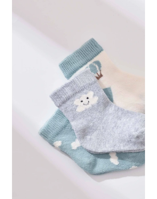 Kız Bebek Çorap Yeşil