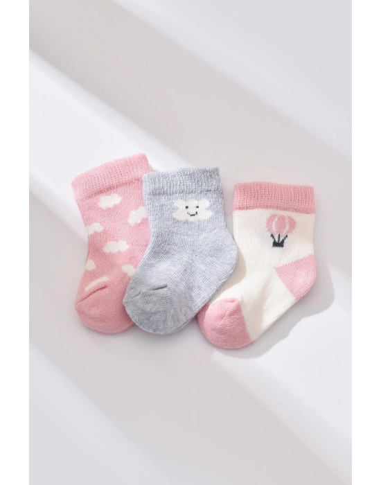 Kız Bebek Çorap Pembe