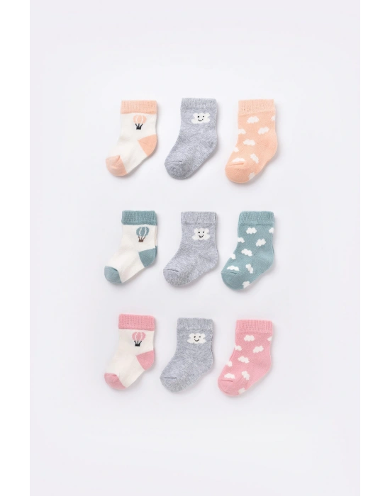 Kız Bebek Çorap Pembe