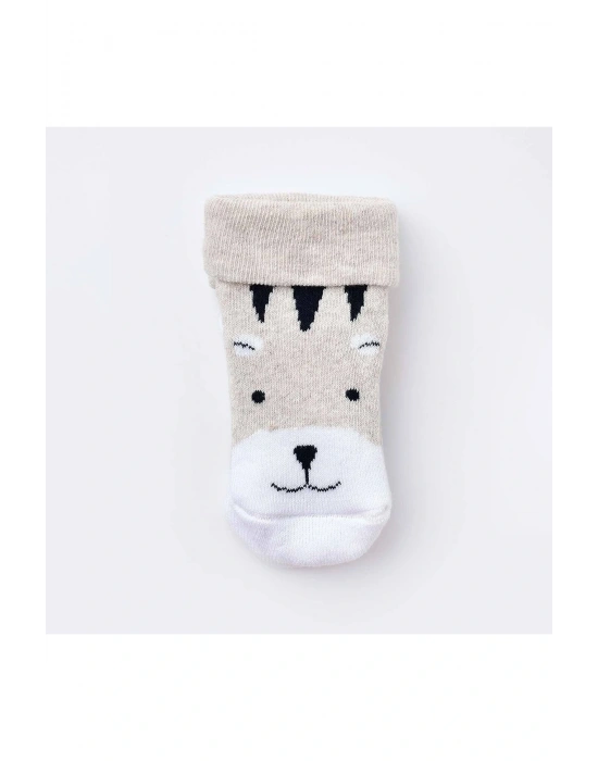 Tiger Havlu Bebek Çorabı 68374