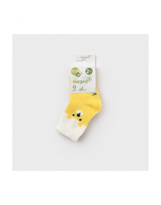 Happy Bear 2li Bebek Çorabı 68413