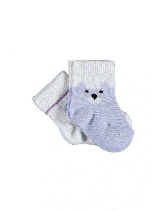Happy Bear 2li Bebek Çorabı 68413