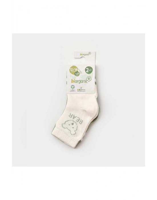 Bear 2li Bebek Çorabı 68408