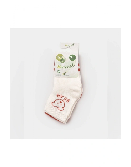 Bear 2li Bebek Çorabı 68408