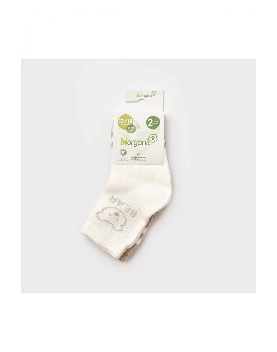 Bear 2li Bebek Çorabı 68408