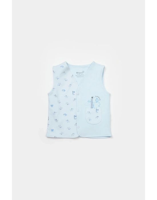 Hayvan Desenli Yelek