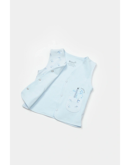 Hayvan Desenli Yelek