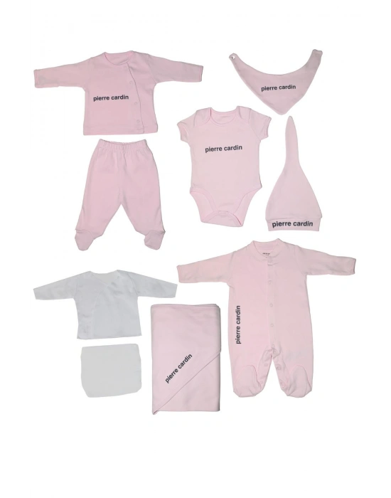 %100 Pamuklu Yenidoğan Hastane Çıkış Seti 10lu 303540