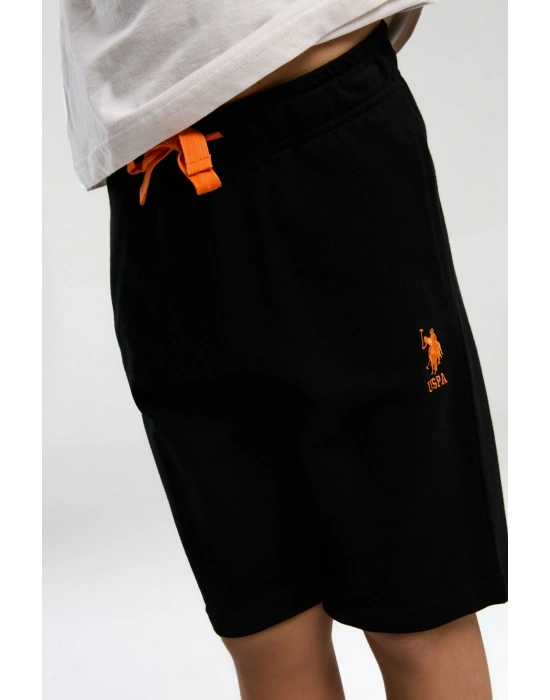 Erkek Çocuk Krem Bermuda Takım