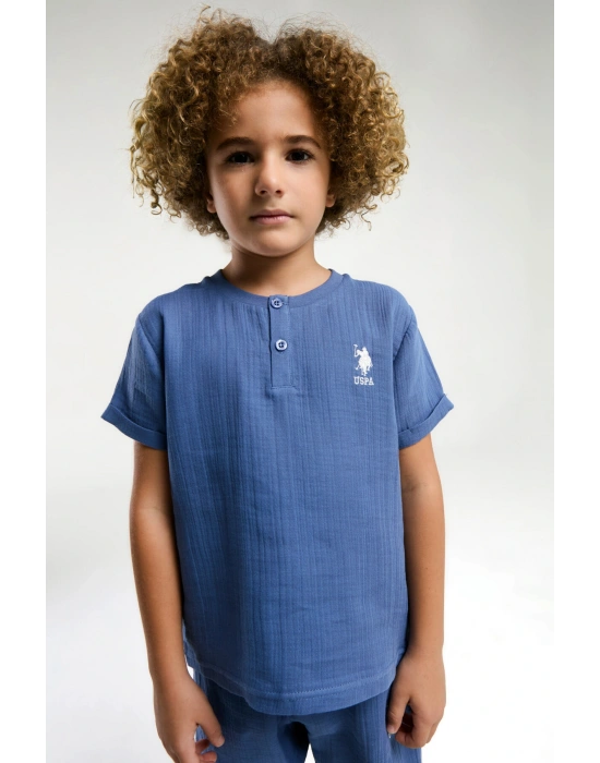 Erkek Çocuk Yeşil Bermuda Takım