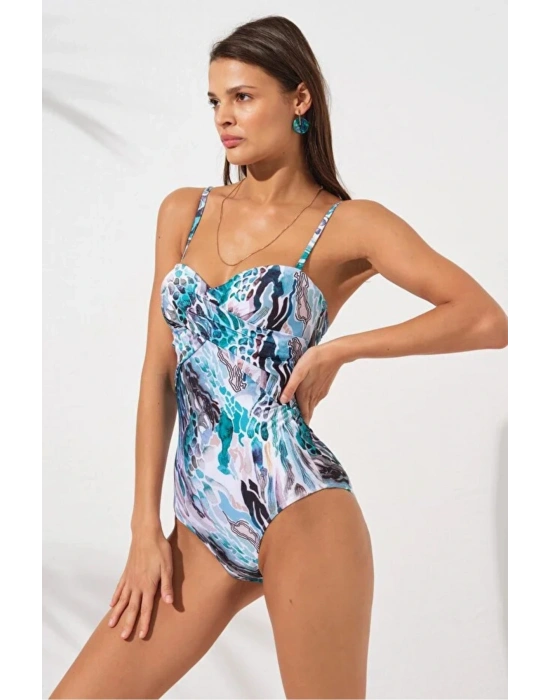 Bandy Kaplı Straplez Mayo DLX-231132