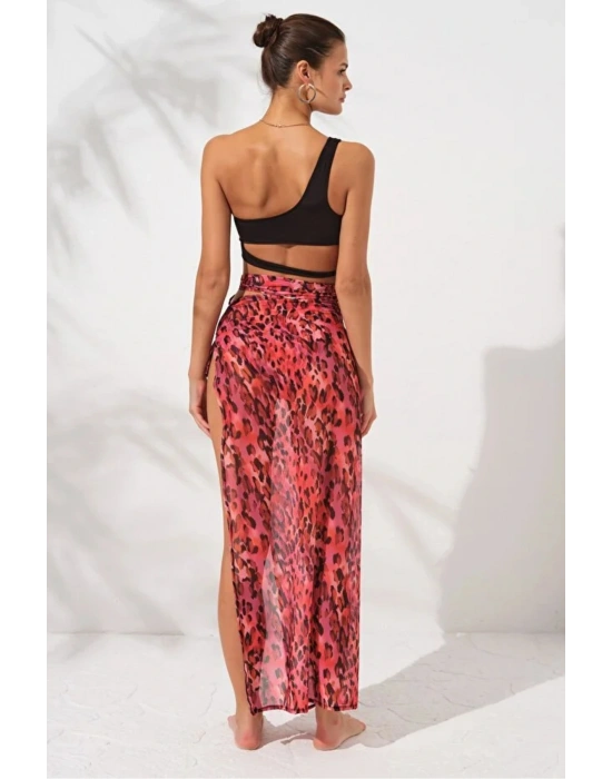 Yırtmaçlı Tül Tek Etek DLX-231807