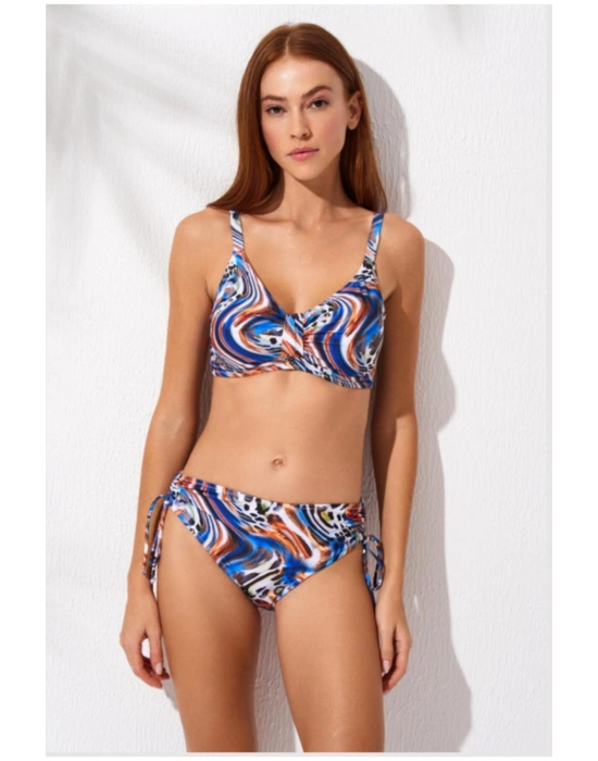 İnce Askılı Toparlayıcı Bikini Takım 241252