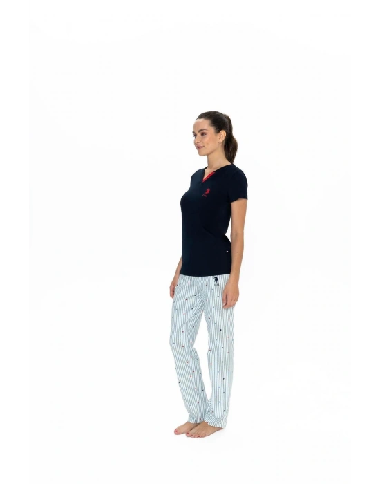 Kadın Lacivert Pijama Takım - 20060