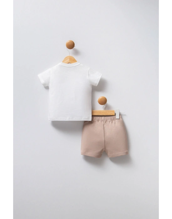 U.S. Polo Assn Erkek Bebek Beyaz Takım
