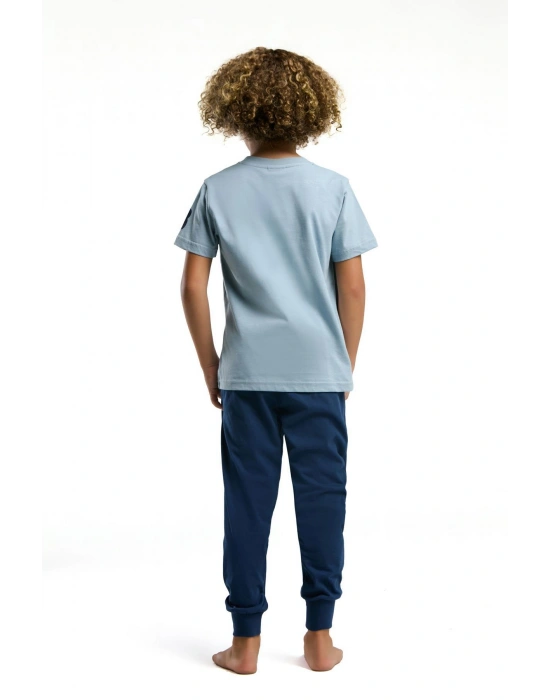 U.S. Polo Assn %100 Pamuk Erkek Çocuk Pijama Takım