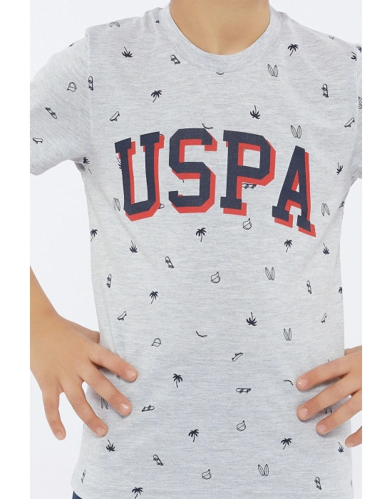 U.s. Polo Assn Grimelanj Lacivert Erkek Çocuk Bermuda Takım