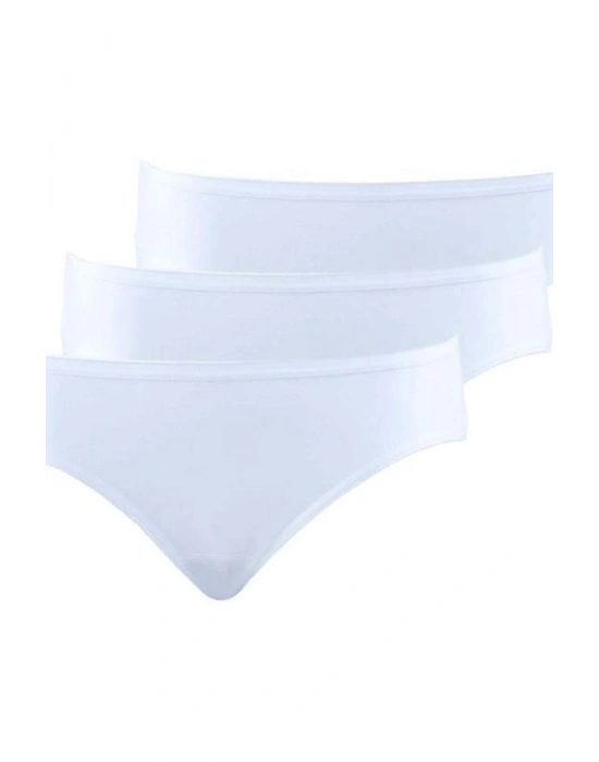 Kadın Slip Külot 3lü Paket Essential 1575 Beyaz