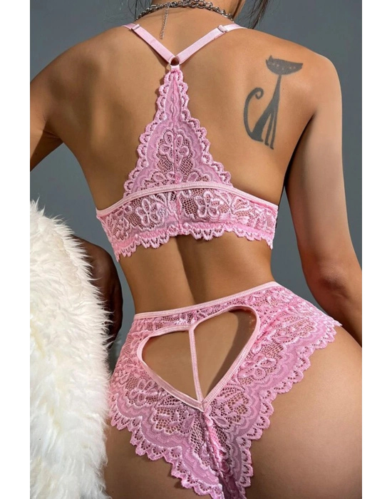 8455 Dantel Bralet Sütyen Takım
