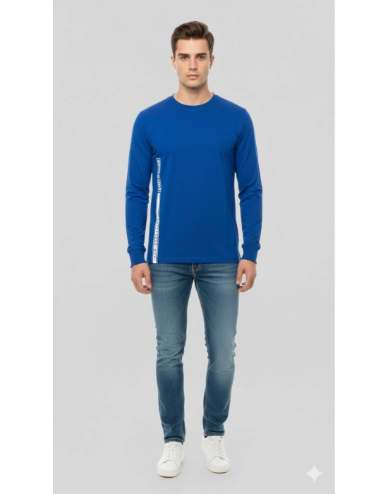 Mavi Erkek Uzun Kollu Tshirt