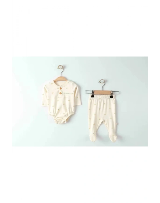 Baby Zıbın Takım 0002 Bej