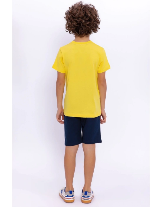 U.s. Polo Assn Basic Sarı Erkek Çocuk Bermuda Takım