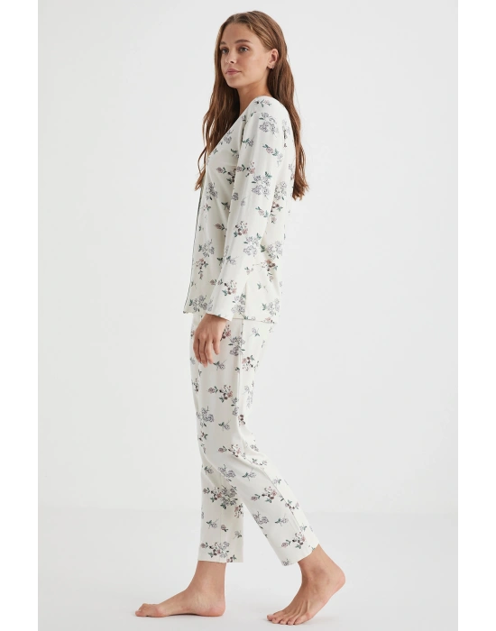 Yumuşak doukulu pijama takımı