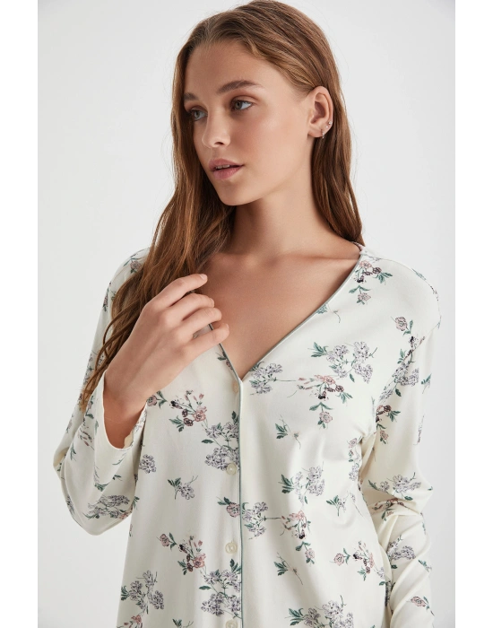 Yumuşak doukulu pijama takımı