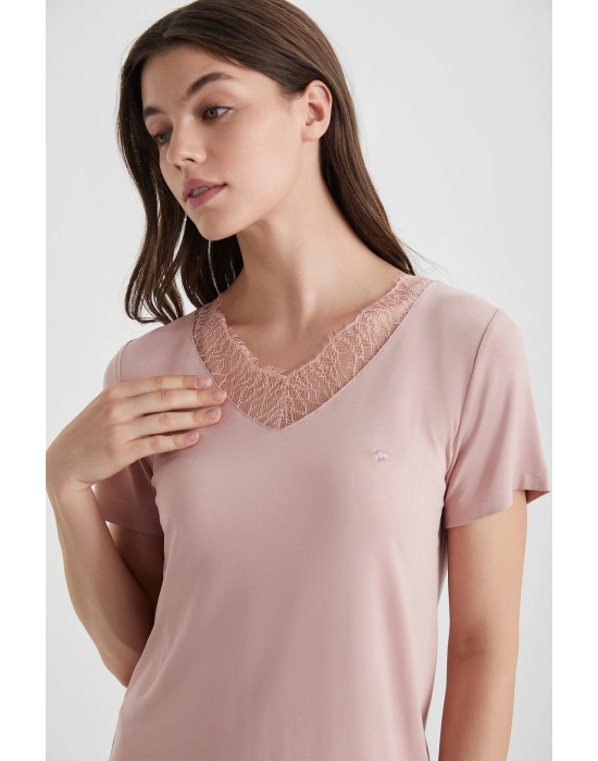 Yumuşak dokulu pijama takımı