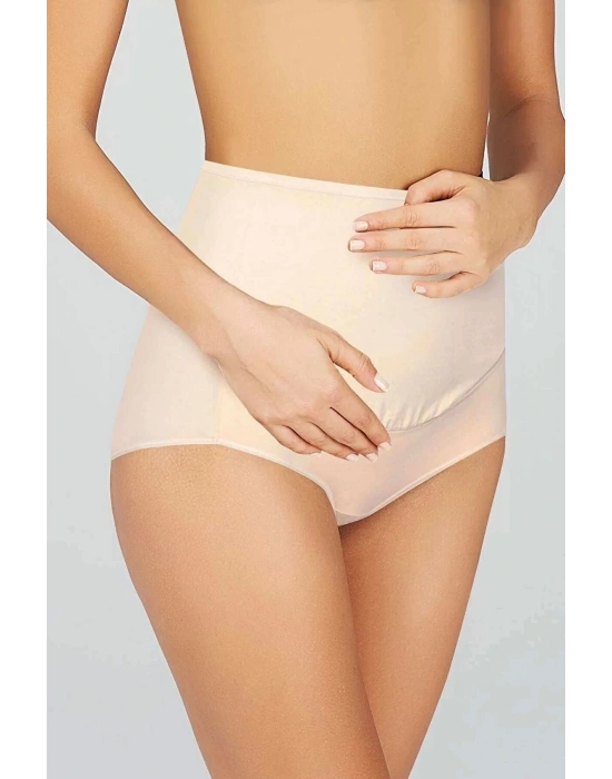 Basic Düz Hamile Külot Ten (2 PAKET)