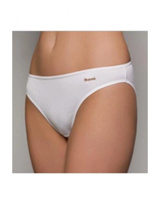 Kadın Beyaz Basic Tekli Bikini Külot 41bk10151beya