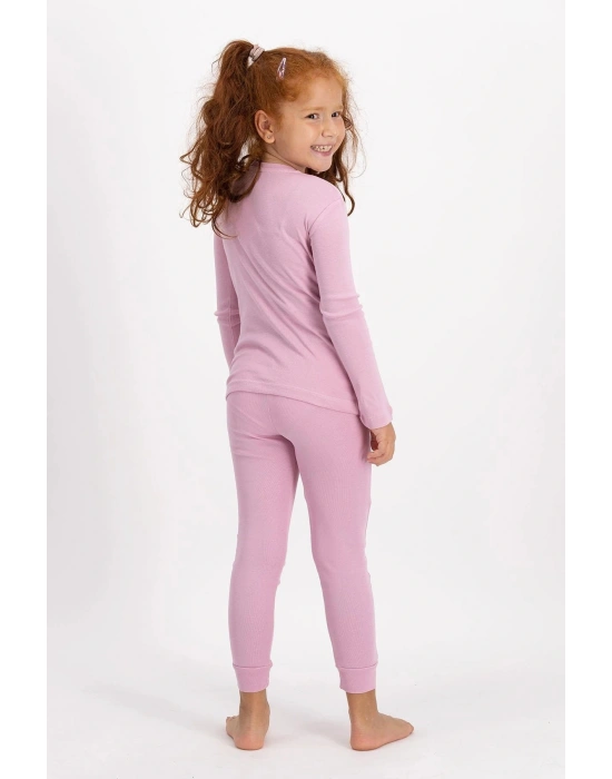 Rolypoly Pijama Takımı Kız Çocuk Pembe