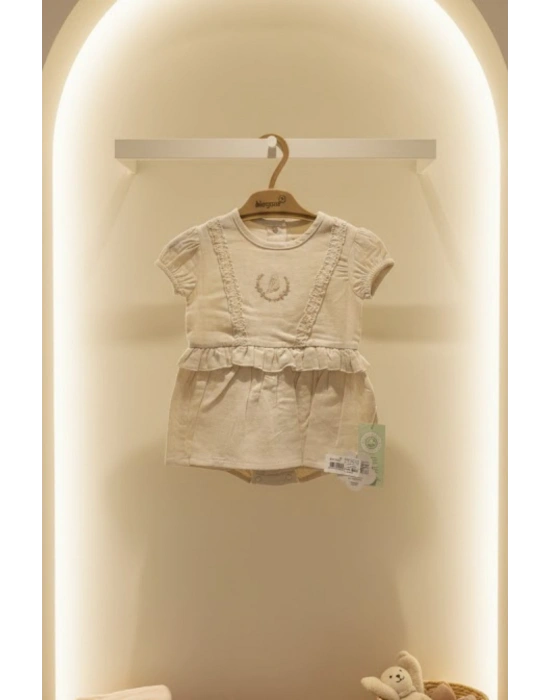 Feelıng Dress Ekru Beıge 76065