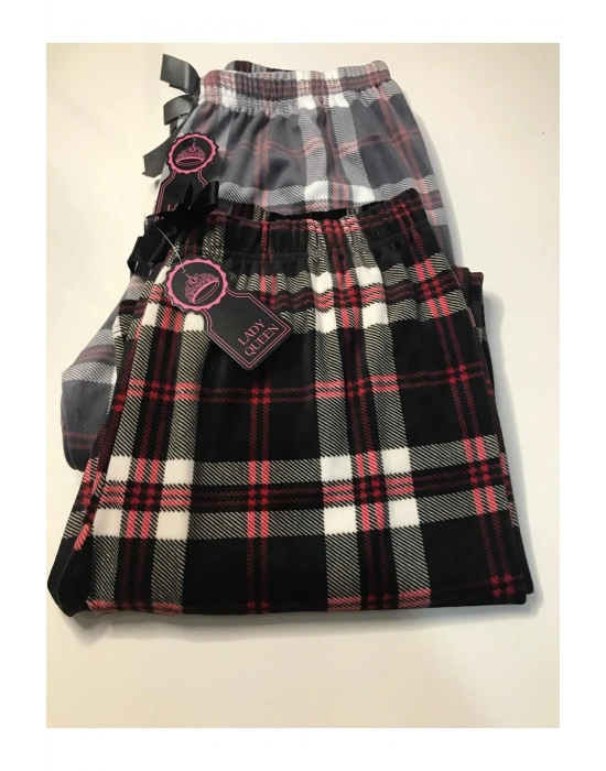 Fransız Kadife Pijama Altı 2li