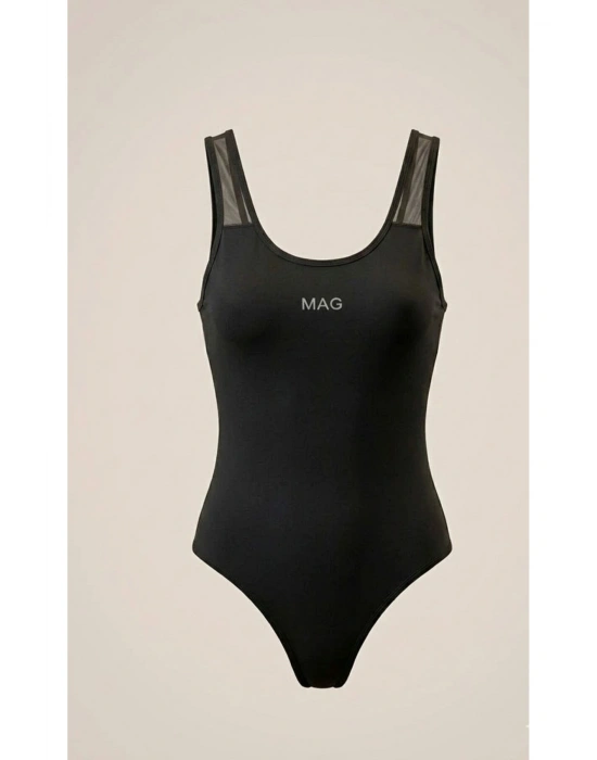 Kadın Siyah Çıtçıtlı Body