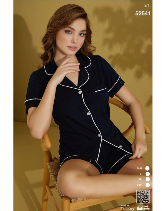 Kısa Kollu Pijama Takımı