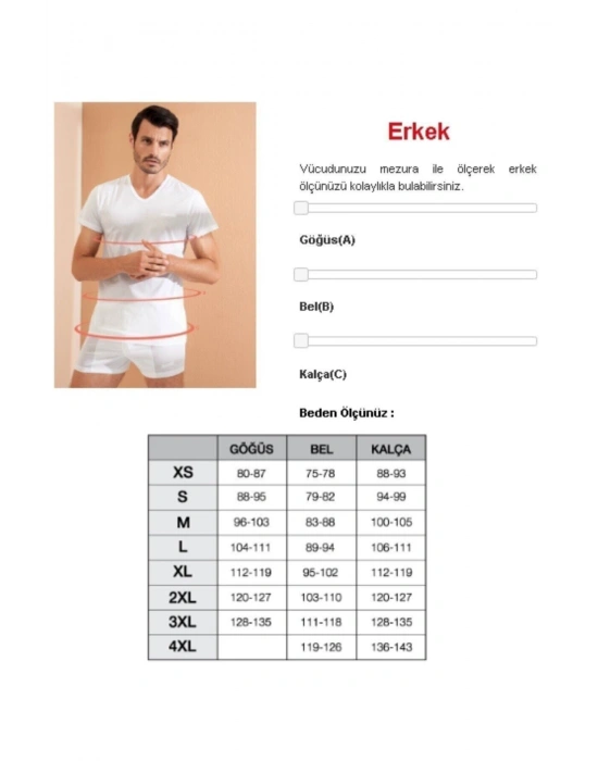 Erkek Pamuk Adrian Boxer 2li Paket