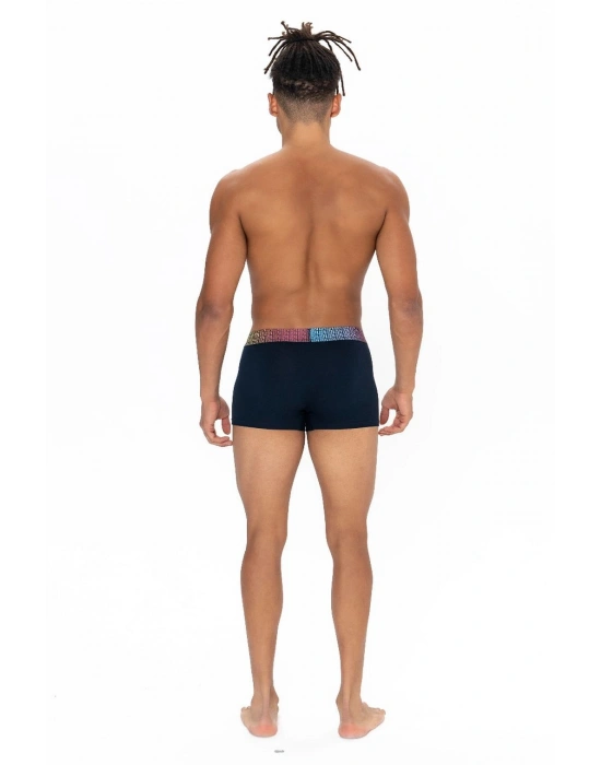 U.s Polo Assn. 80571 Erkek Pamuklu 3lü Boxer-Siyah&Grimelanj&Lacivert