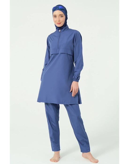 Dümen Tesettür Mayo Lacivert DLX-25283