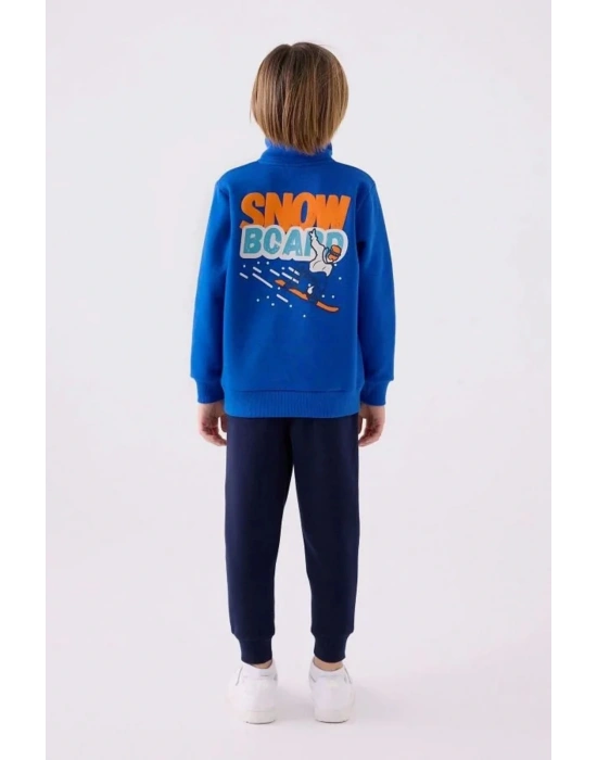 Erkek Çocuk Mavi Eşofman Takımı