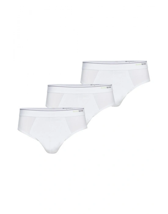 Erkek Slip 3lü Paket Tender Cotton 9672 -Beyaz