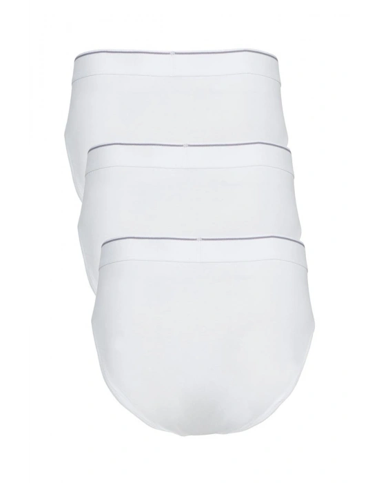 Erkek Slip 3lü Paket Tender Cotton 9672 -Beyaz
