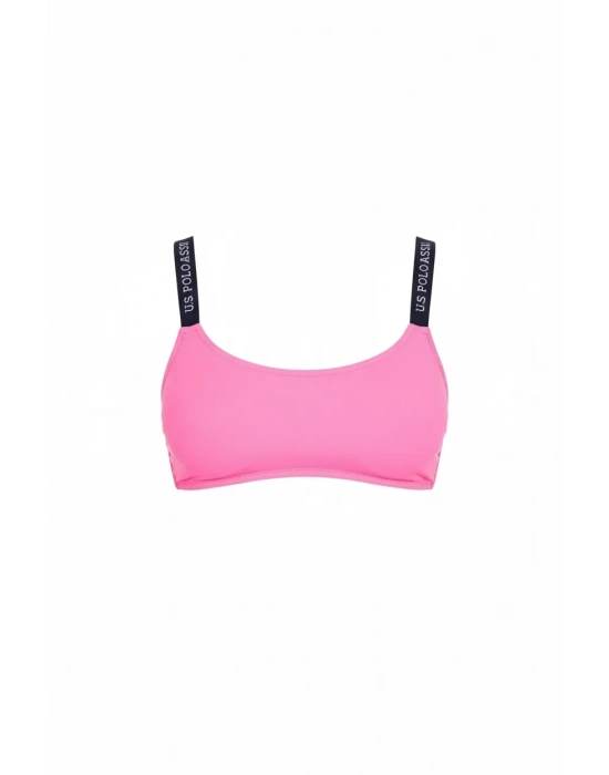 Kadın Pembe Ince Askılı Bikini Üst