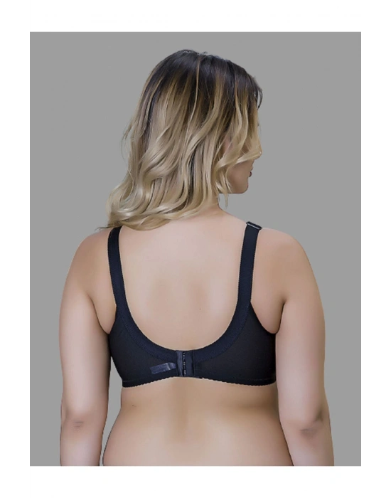 Minimizer Toparlayıcı Siyah Sütyen Balensiz 2128