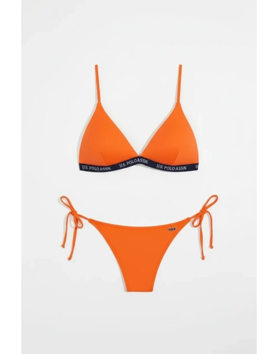 Kadın Turuncu İpli Bikini Altı
