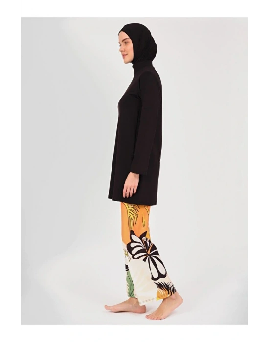 Pamelo Desenli Tesettür Mayo DLX-24601