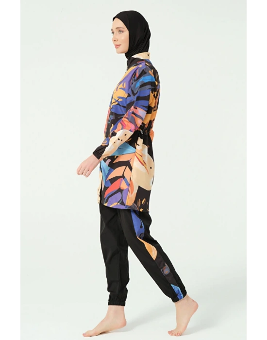 Sienna Desenli Tesettür Mayo DLX-25279