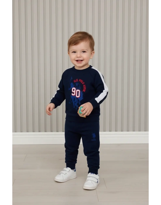 U.S. Polo Assn Erkek Bebek Lacivert Bebek Takım